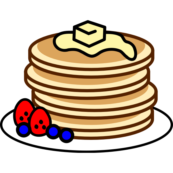 pancakes clipart